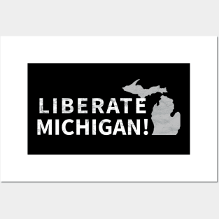 Liberate Michigan Posters and Art